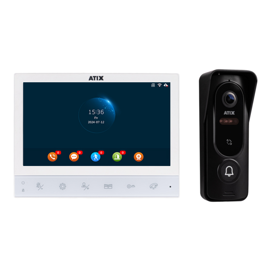 ATIX AT-I-K741F/TWСR White